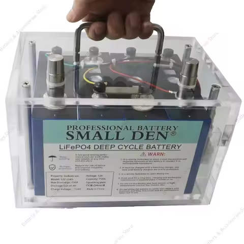 New 12V 75Ah Sodium Ion Battery, High Temperature and Low Temperature Resistant, High Power DIY Elec