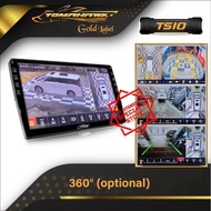 Android Player 360 Cam Supported DSP, 4G SIM TOMOHAWK Android Car Player 9/10 QLED 4+64GB/6+128GB/8+