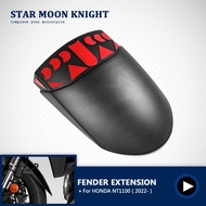 For Honda NT 1100 NT1100 2022- Motorcycle Accessories Front Fender Mudguard Extender Extension