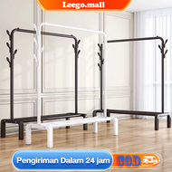 LG 150CM Stand Hanger Single Besi Kuat Rak Gantungan Baju Display Butik Stand Hanger Gawang