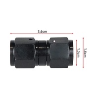 4AN 6AN 8AN 10AN Female to AN Female Union Straight 0 45 90 Degrees Swivel Hose End Fitting Adaptors
