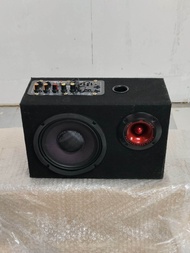 ลำโพงบูลทูธไร้สาย ชุดสำเร็จ ลำโพงบูลทูธกลางแจ้ง ลำโพง6.5 นิ้ว แอมป์ D10OKเต็มช่วง