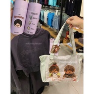 READY COTTON ON x MONCHHICHI TOTE BAG MONCHHICHI COTTONON TOTEBAG MONCHICHI SHOULDER BAG CUTE BEBICH