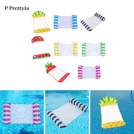 P Prettyia Swimming Pool Float Hammock Floating Pool Chair Pool Raft Inflatable Pool Float