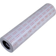 Price Tag Gun Label Sticker for MX-5500 MX5500 White (10 rolls in 1 tube)