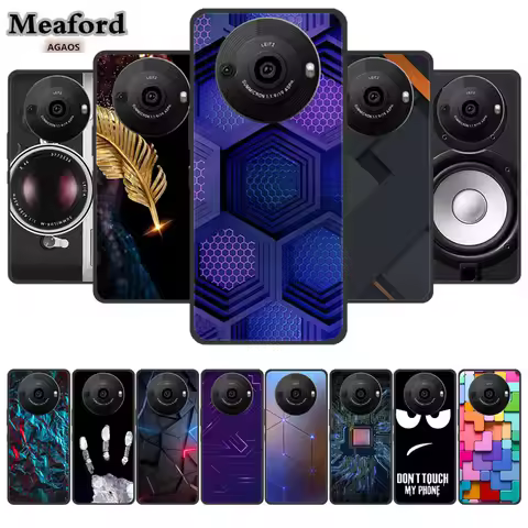 Phone Case For Sharp Aquos R8 PRO Case Luxury Silicone TPU Soft Cover for Sharp Aquos R8 R8s Fashion
