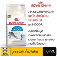 อาหารแมว Royal Canin INDOOR โรยัล คานิน แมวโต เลี้ยงในบ้าน 10 กิโลกรัม