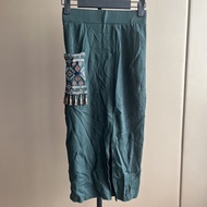 READY STOCK 现货 🇨🇳IEF家民族风半身裙｜腰围有弹力✨