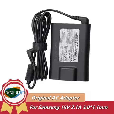 Genuine 19V 2.1A 40W PA-1400-24 AD-4019SL AC Adapter For Samsung NP900X1B NP900X3C NP900X3E NP900X4D