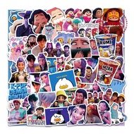 K-pop Demon Hunters Stickers Waterproof Vinyl Decals Rumi Huntrix Mira Stickers Zoey U2n7