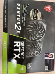 MSI RTX 3060 12g Ventus 2X OC Edition 顯示卡