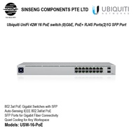 Ubiquiti UniFi USW-16-POE 16 Port Managed Gigabit PoE Switch