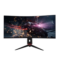 Monitor Melengkung 32 Inci Berkualiti Tinggi 2k 165hz Monitor Permainan Pc Skrin Komputer 1ms 2560*1