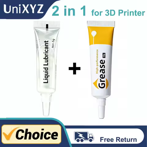 2 in 1 3D Printer Liquid Lubricant Oil & Grease For Bambu Lab X1 P1 P2 H2D Creality Ender 3 k1 X Y Z