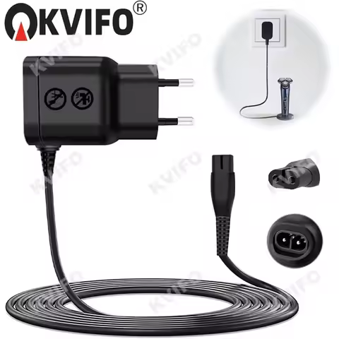 KVIFO 4.3V Charger for Philips Norelco OneBlade Shavers with QP2520 QP2620 QP2515 QP2510 MG3730 MG37