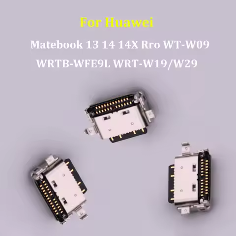 1-5x USB Charging Dock Charge Socket Port Jack Connector For Huawei Matebook 13 14 14X Rro WT-W09 WR