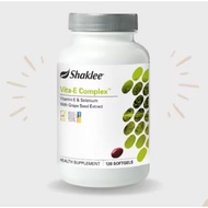 Shaklee Vita E Complex Vitamin E 120 Softgels [100% ORIGINAL]