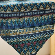 1PC Napearl Versatile Fashion Atmosphere Table Runner Cotton And Linen Printing Table Runner For Hom