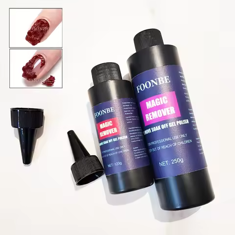 120g/250g Magic Remover Nail Polish Remover Peel Off Burst UV Gel Polish Fast Remove Semi Permanent