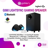 Logitech G560 RGB Lightsync PC Gaming Speakers with Game-Driven Lighting