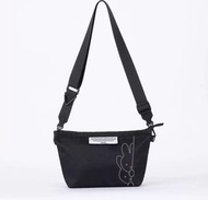 日本 SOLEIL x Mercis BV Miffy 黑色帆布 斜咩袋