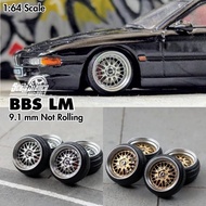 BBS LM 9.1mm Diecast Rims 1: Miniscale Scale Stance64