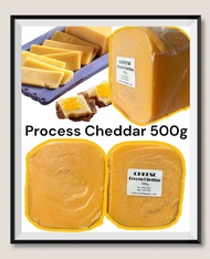 Process cheddar โพเซสเชดด้าชีส 500 กรัม (สีส้ม)