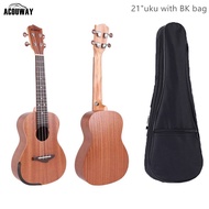 《823》Acouway Ukulele concert Soprano tenor ukulele 21  24  26  Sapele ukulele Ukelele Aquila string 