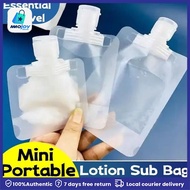 Cosmetic shampoo shower gel portable travel sample bag disposable travel sample bag