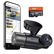Vantrue N2X 2.7K Front and Inside Dashcam for Car5G WiFi Dash Cam  with HDR IR Night VisionSTARVIS 2