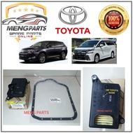 ORIGINAL TOYOTA ALPHARD AGH30 2.5 ,HARRIER ZSU60 2.0 ,VELLFIRE ANH30 2.5 AUTO FILTER &amp; GASKET 35330-28030 &amp; 35168-28020