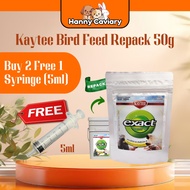 Kaytee Exact Hand Feeding Repack for Bird (50g) [Buy 2 Free 5ml Syringe]