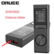 Electronic Distance Meter Laser Meter Measure Tape Digital Rangefinder Angle Sensor Range Finder 406080M Construction Tools