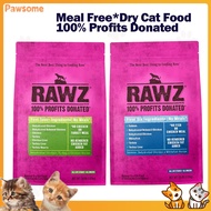 Rawz; Meal Free Dry Cat Food Dehydrated Chicken, Turkey Chicken Recipe / Salmon, Dehydrated Chicken 