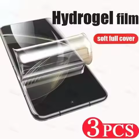 3Pcs Hydrogel Film For Blackview A80 BV4900 BV5100 BV6300 BV6900 BV9600E BV9900E A60 A80 BV5500 Plus