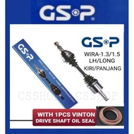 GSP PROTON WIRA 1.3 / 1.5 , SATRIA 1.3 / 1.5 LH / LONG DRIVE SHAFT GSP ORIGINAL  AUTO & MANUALSUSPEN