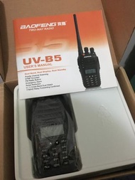 Baofeng 寶鋒 UV-B5雙段手持 對講機 Power Portable Ham Walkie Talkie 對講機FM收音機