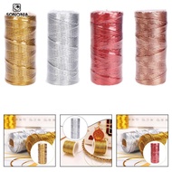 [SONONIA] Wrapping Twine String Polyester Glitter String Decorative Twine Multifunctional Bakers Twi