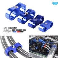 AN4 AN6 AN8 AN10 Fuel Oil Hose Line - Splitter Clamp Holder for Engine