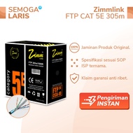 FTP LAN Cable Outdoor Cat5e Zimmlink 305m STP/ - 5G 100Mb PPOB wifi Server Cable - 1000ft LAN Cable