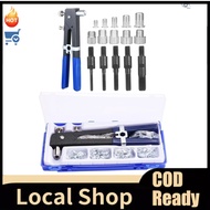 🔥HOT 86PCS Rivet Nut Tool Kit Set Blind Rivet Nut Hand Riveter Wrench Threaded Insert Tool Rivet Nut