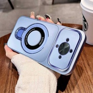 ABCB Case For Honor X9A X9 X9B X9C X9D High-value Golden Large Window Magnetic Phone Case Colorful F