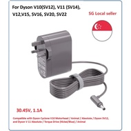 SG local seller-30.45V 1.1A Battery Charger for Dyson -Replacement for V10(except V10 fluffy) V11 V1