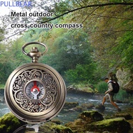 PULLBEAR Vintage Bronze Compass Bronze Pocket Watch Compass Pocket Watch Design Outdoor Tools
