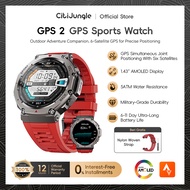 【MILITER GRADE】Citijungle GPS 2 Smartwatch - Tahan Air 5ATM & IP69K | Layar AMOLED 1.43" | GPS + Kom