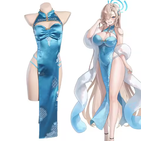 Nonko 900 Kakudate Karin Asuna Cheongsam Cosplay Costumes Halloween Costumes Women Anime Cosplay Asu