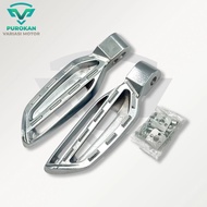 Footstep Belakang Scoopy Footstep Scoopy Belakang Silver Chrome Satu Set