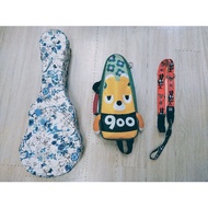 ANUENUE U900 Ukulele Strap Red (Picture Right)