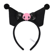 Kuromi Soft Plush Fabric Cosplay Headband