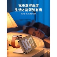 二合一無線充電器折疊磁吸magsafe桌面支架適用iPhone16ProMax蘋果15手機iwatchS9手表耳機全家桶支架充電座